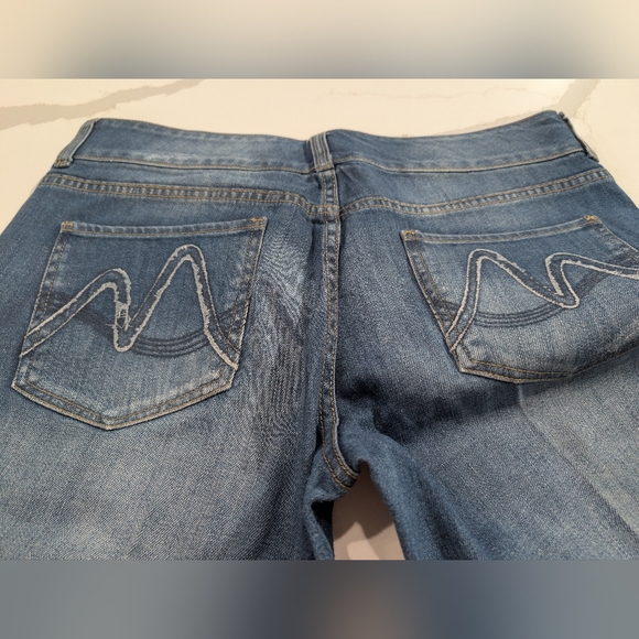 NY&C SLIM SLOUCH JEANS Excellent Condition Size 8 Dark Wash - Picture 3 of 10